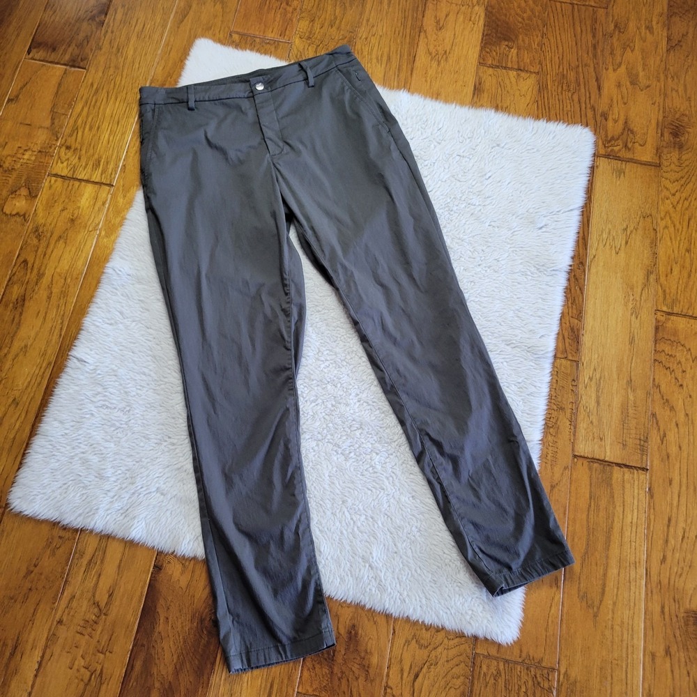 Birddogs Boomstick Chino Pants Men's 34x32 Straight Gray Stretch Pockets